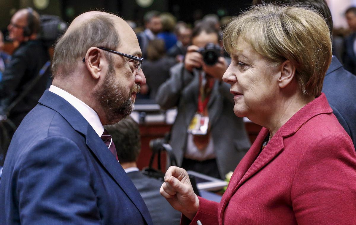 Angela Merkel, Martin Schulz | Foto Reuters