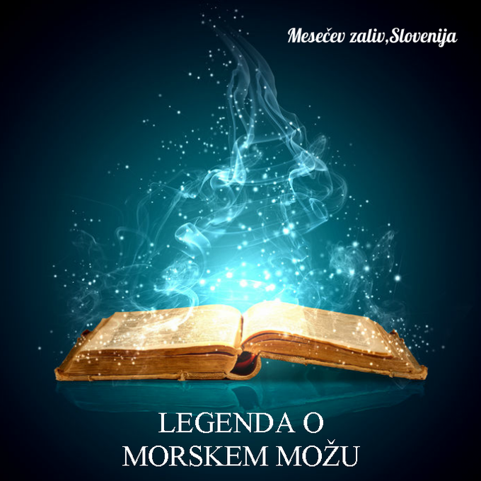 LEGENDA O MORSKEM MOŽU, ki prebiva v Mesečevem zalivu | Foto: 