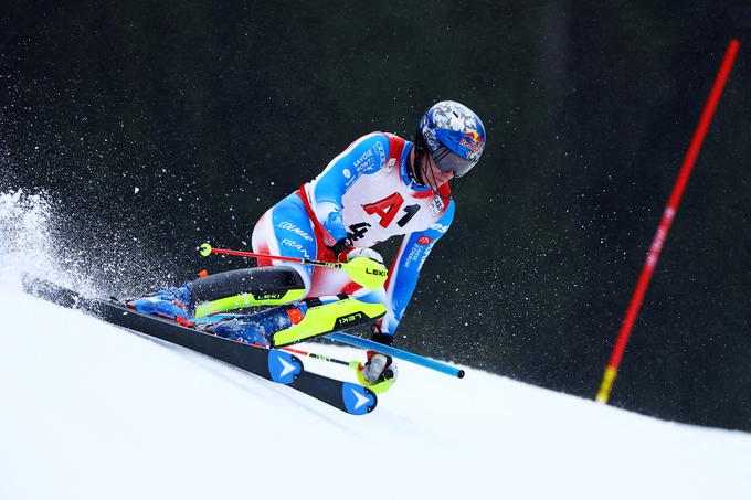 Clement Noel je vodilni v slalomskem seštevku. | Foto: Reuters