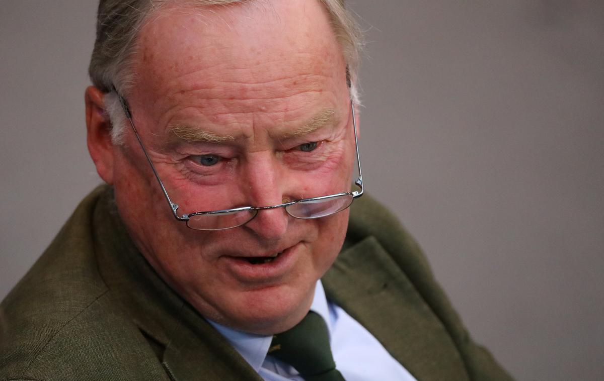 Alexander Gauland | Voditelj skrajne nemške desnice Alexander Gauland naj bi pri vodenju uporabljal Hitlerjeve govore in zglede.  | Foto Reuters