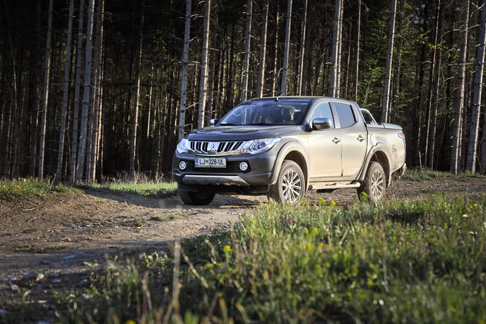 Mitsubishi L200 - fotogalerija testnega vozila | Foto Ciril Komotar