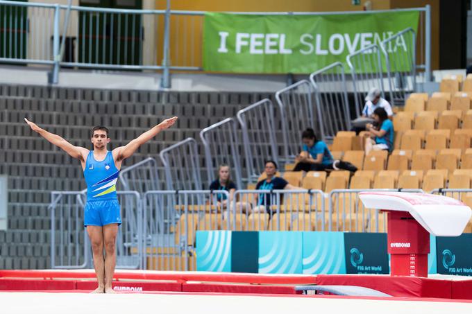 Nikolaj Božič je slavil na parterju. | Foto: Sportida