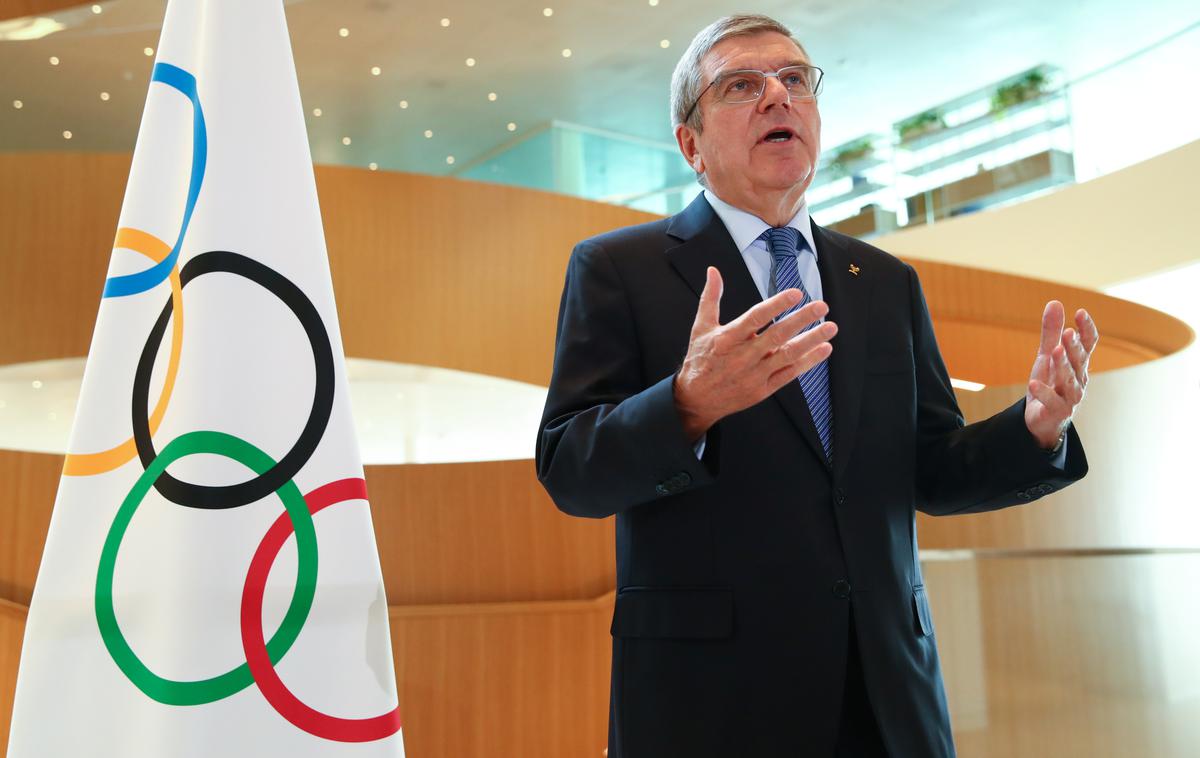 Thomas Bach | Predsednik Mednarodnega olimpijskega komiteja Bach je premierju namenil tudi posebno spoštovanje in izrazil najboljše želje za prihajajoči praznični čas. | Foto Reuters