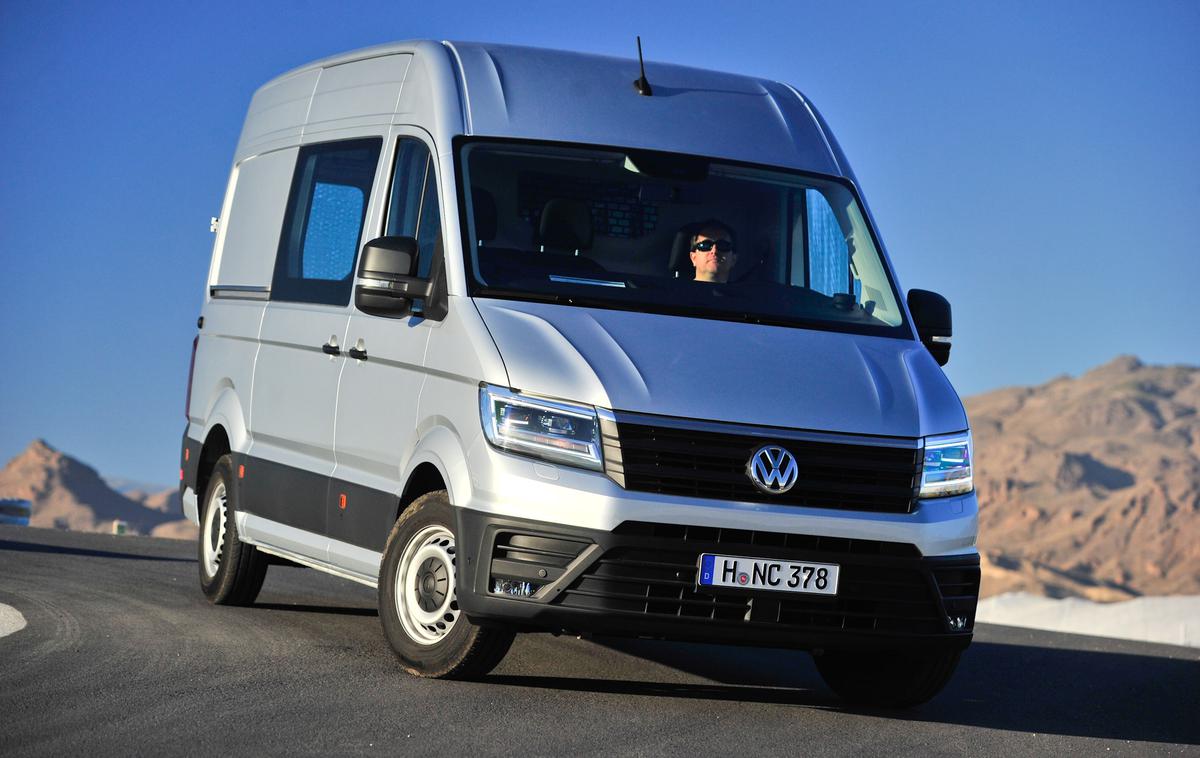 Volkswagen crafter - prva vožnja nove generacije | Foto Ciril Komotar