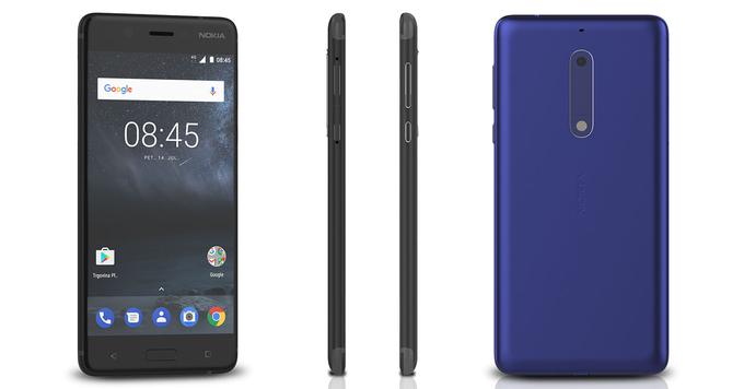 Nokia 5 je pametni telefon za uporabnike, ki želijo uporaben in obenem ne predrag pametni telefon. Spada namreč v spodnji srednji cenovni razred.  | Foto: HMD Global