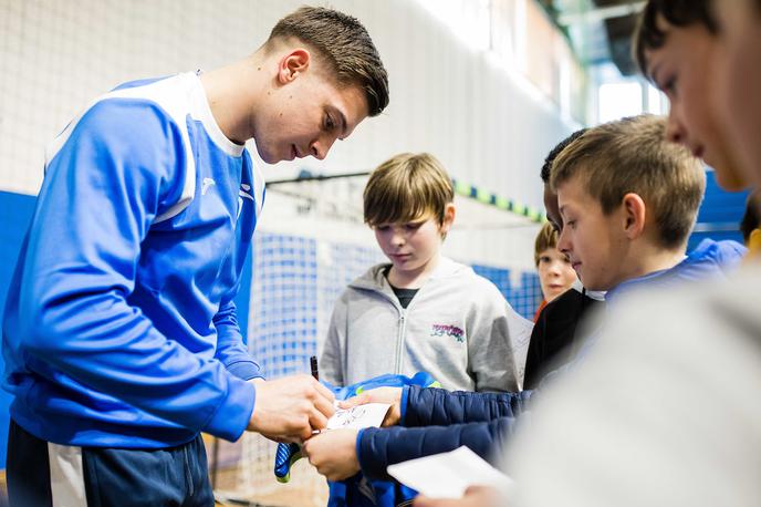 slovenska rokometna reprezentanca, trening, Domen Makuc | Domen Makuc je pripravljen na nov izziv z reprezentanco. | Foto Grega Valančič/Sportida