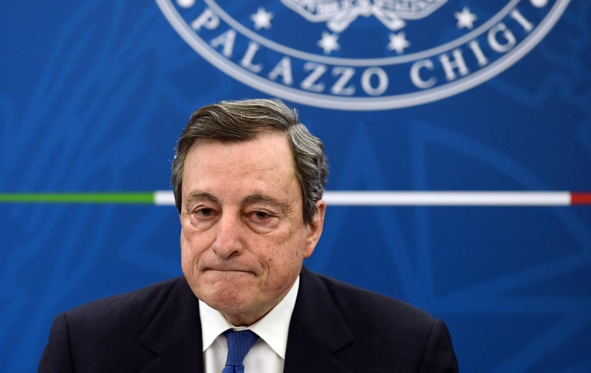 Mario Draghi | Mario Draghi je izrazil ponos na dosežene rezultate na področju boja proti podnebnim spremembam.  | Foto Guliverimage