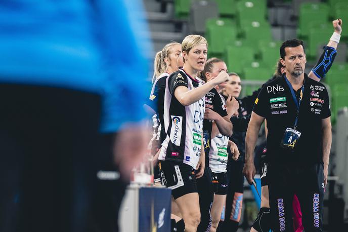 Liga prvakinj, četrtfinale: Krim Mercator - Vipers Kristiansand | Nove prvakinje so letos igrale tudi v Stožicah s Krimom. | Foto Grega Valančič/Sportida