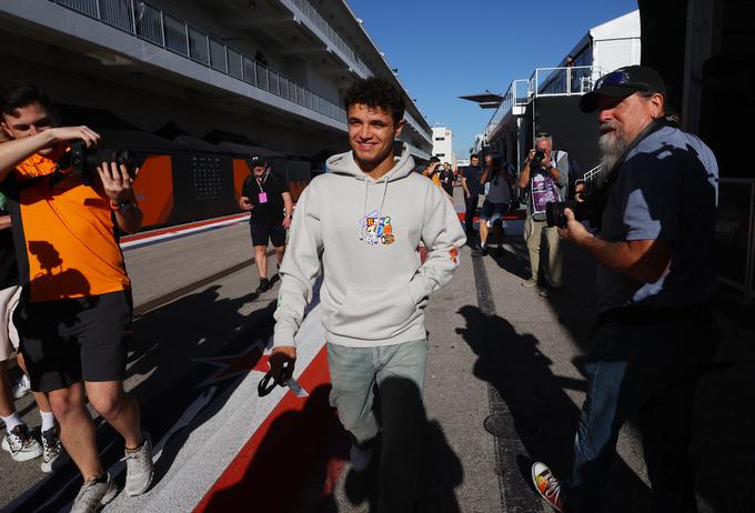 Lando Norris ima že 11 uvrstitev na stopničke, ne pa še tako želene zmage. | Foto: Reuters