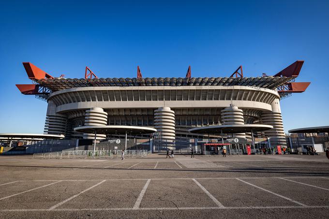 Nogometni stadion San Siro bo leta 2026 gostil slovesnost ob odprtju olimpijskih iger.   | Foto: Guliverimage/Vladimir Fedorenko