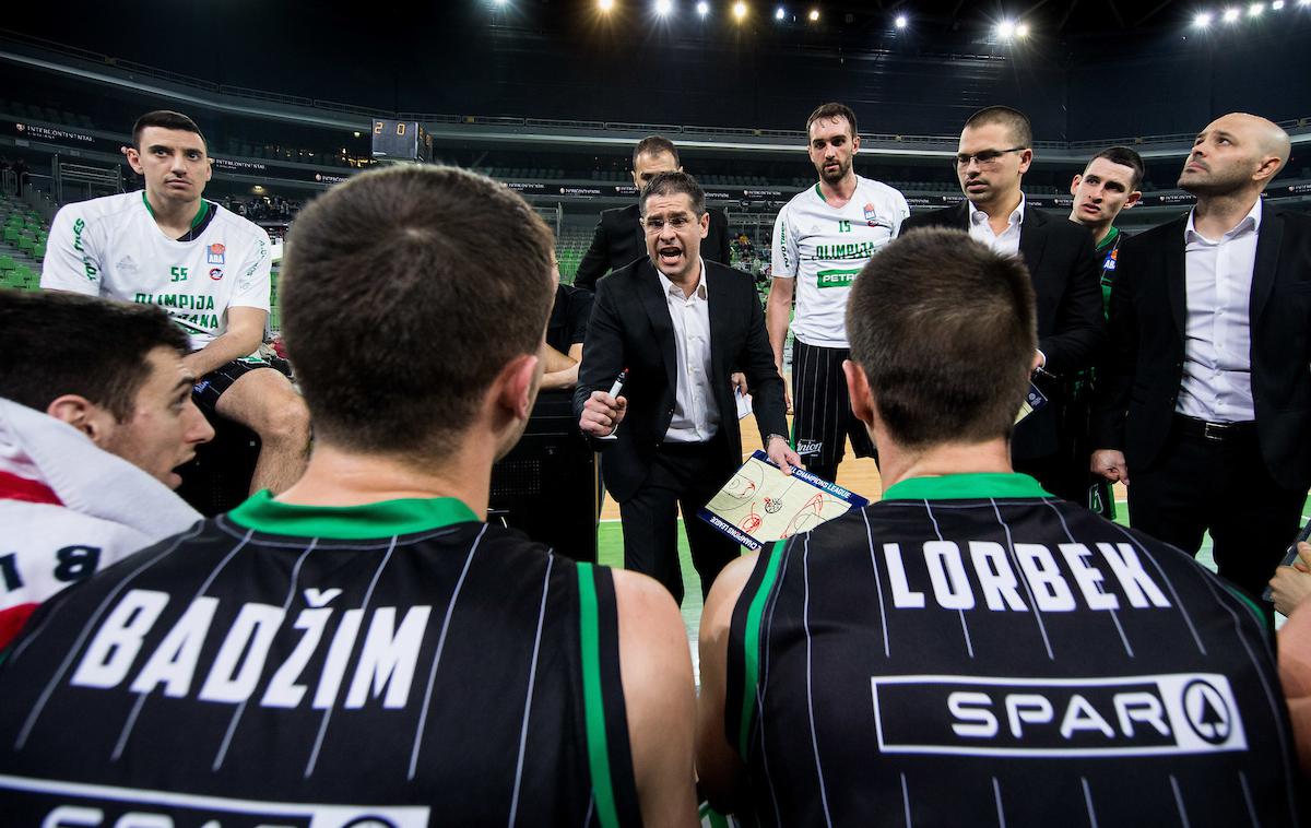 Petrol Olimpija Partizan | Petrol Olimpija ostaja pri eni zmagi. | Foto Vid Ponikvar