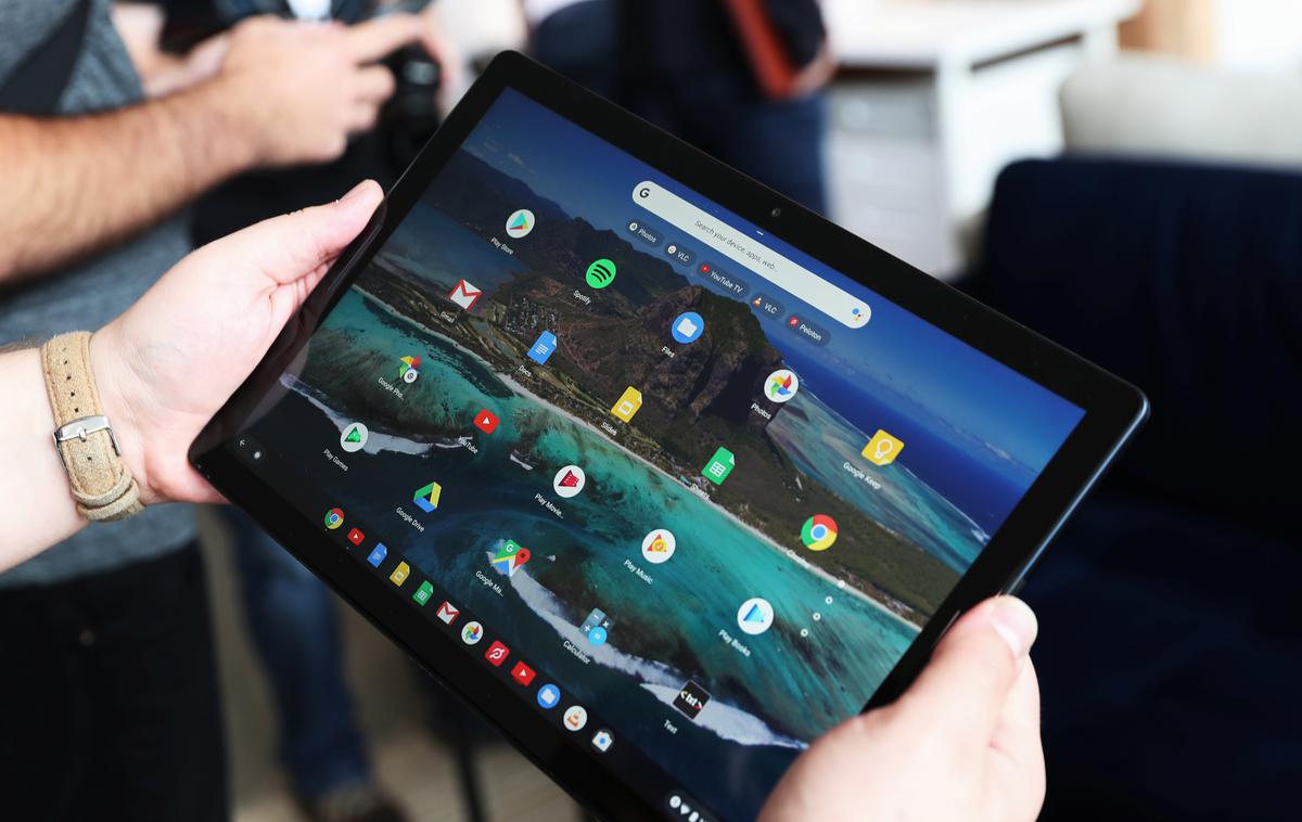 Google Pixel Slate tablica | Lani predstavljena Googlova tablica Pixel Slate ne bo dobila naslednika, so se odločili pri Googlu. | Foto Reuters