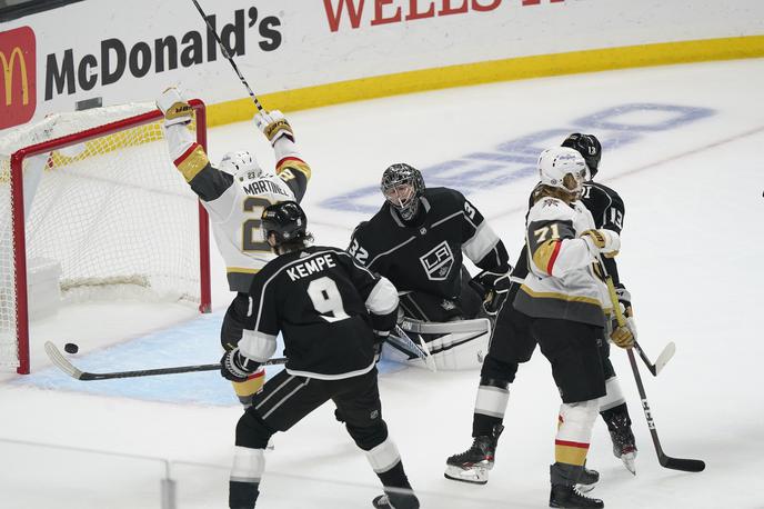 Los Angeles Kings Vegas Golden Knights | Hokejisti Vegasa so Kralje premagali še tretjič v sezoni, tokrat s 4:2. | Foto Guliverimage