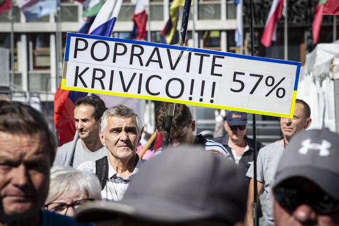 Protest upokojencev, Pavle Rupar. | Foto: Bojan Puhek