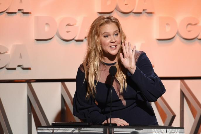 Amy Schumer | Amy je šele kasneje ugotovila, kako skupaj zvenita sinovo prvo in srednje ime. | Foto Getty Images