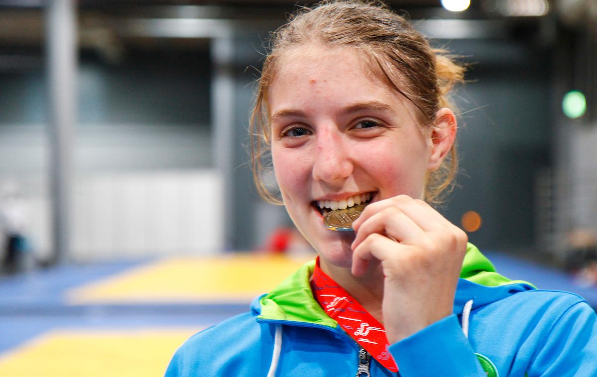 Andreja Leški | 24-letna Koprčanka Andreja Leški, članica Judo kluba Bežigrad, je na mastersu v Dohi osvojila 3. mesto.  | Foto Peter Kastelic