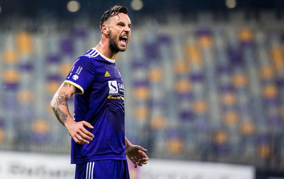 Maribor Aluminij Prva Liga Telekom Slovenije | Amir Dervišević je prispel za reprezentančni zbor dobre volje, saj je na zadnji tekmi zagotovil Mariboru zmago nad Aluminijem. | Foto Grega Valančič/Sportida