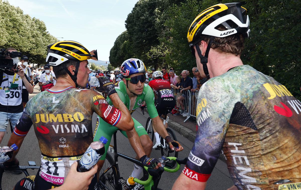 Wout van Aert Primož Roglič | Foto Guliverimage