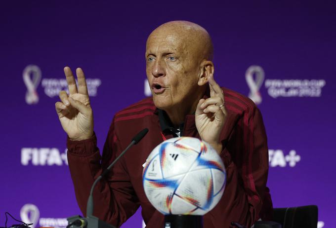 Pierluigi Collina je predsednik sodniške komisije pri Mednarodni nogometni zvezi (Fifa). | Foto: Reuters