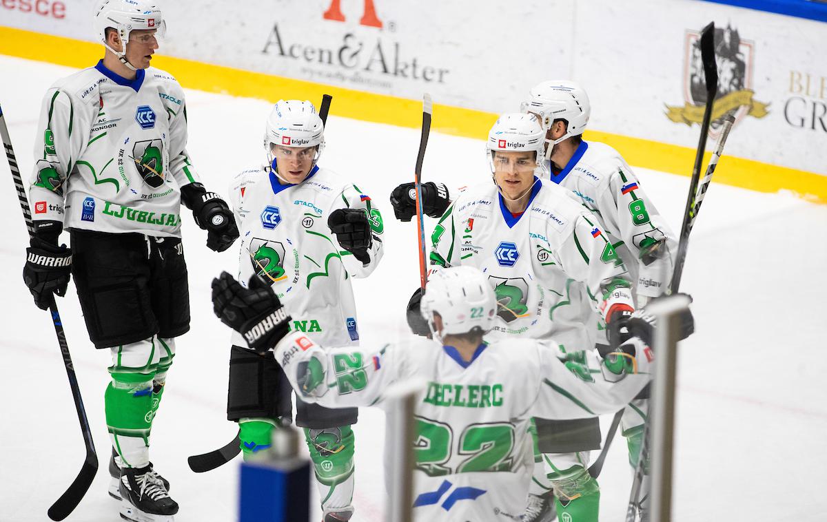 HDD Jesenice HK Olimpija pokal slovenije, finale | Olimpija je na gostovanju pri aktualnem podprvaku Bolzanu vknjižila zanesljivo zmago. | Foto Grega Valančič/Sportida