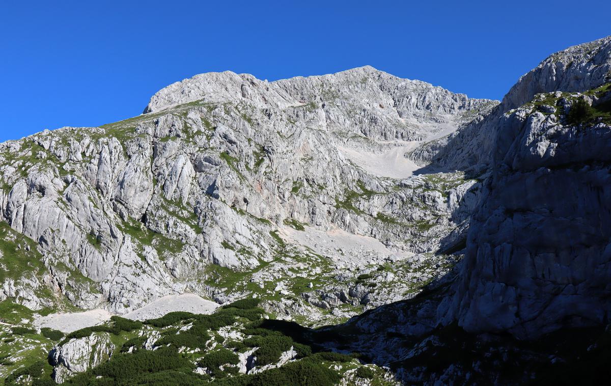 Grintovec | Grintovec je z 2.558 metri najvišji vrh Kamniško-Savinjskih Alp. | Foto Matej Podgoršek