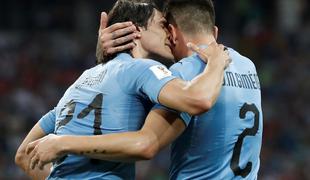 Cavani z dvema goloma poslal domov Ronaldovo Portugalsko