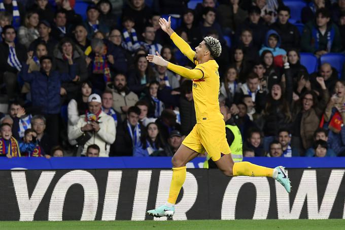 Ronald Araujo je za zmago Barcelone zadel v sodnikovem dodatku. | Foto: Guliverimage