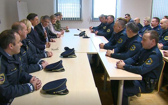 Pahor slovenska policija | Foto: Planet TV