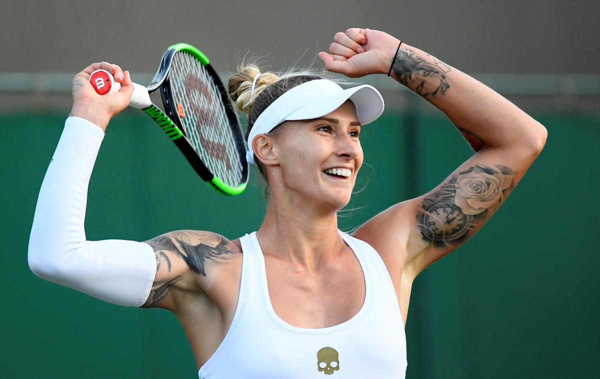 Polona Hercog | Polona Hercog je kar malce presenetljivo izločila Američanko Madison Keys. | Foto Reuters