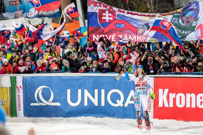 Petra Vlhova Flachau 2020 | Zaradi porasta okužb z novim koronavirusom na Solnograškem so tekmi iz Flachaua preselili v Schladming. | Foto Guliverimage/Getty Images