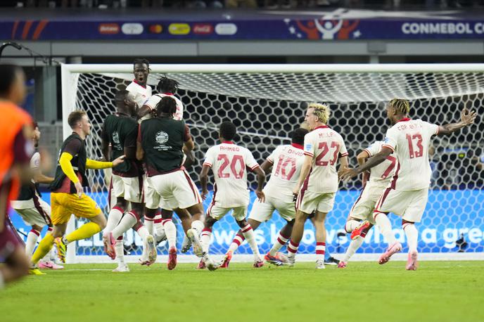 Kanada, Copa America | Kanadska nogometna reprezentanca je v četrtfinalu premagala Venzuelo. | Foto Guliverimage