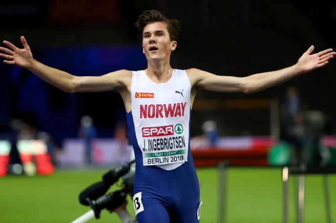 Jakob Ingebrigsten | Jakob Ingebrigsten je navdušil v teku na 2000 metrov. | Foto Reuters