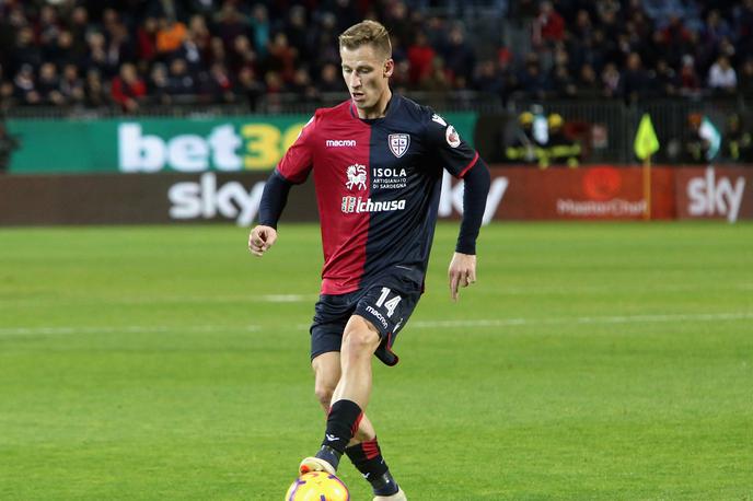 Valter Birsa | Valter Birsa se v tej sezoni ni naigral v dresu Cagliarija. | Foto Getty Images