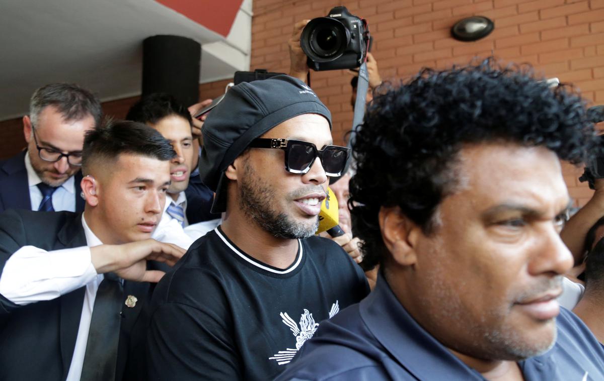 Ronaldinho | Ronaldinho je 1,5 milijona evrov za plačilo varščine prejel z evropskega računa. | Foto Reuters