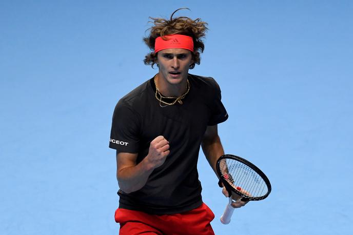 Aleksander Zverev | Aleksander Zverev je drugi polfinalist iz skupine A. | Foto Reuters