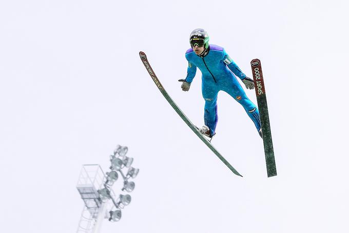 Pretekli teden je Tepeš treniral v Planici, ta teden pa se prva slovenska ekipa seli v Kranj, kjer bo konec tedna kontinentalni pokal. Tam bosta nastopila Domen in Peter Prevc, Tepeš pa bo tekmovalno sezono začel sredi julija na Poljskem.  | Foto: Matic Klanšek Velej/Sportida