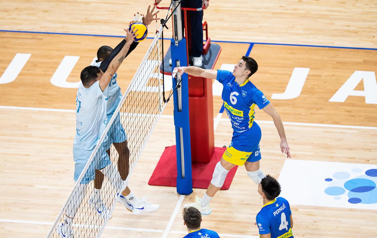 Calcit Volley, OK Merkur Maribor, liga MEVZA | Kamničani so slavili v Kranju, Maribor je ugnal Črnuče. | Foto Grega Valančič/Sportida