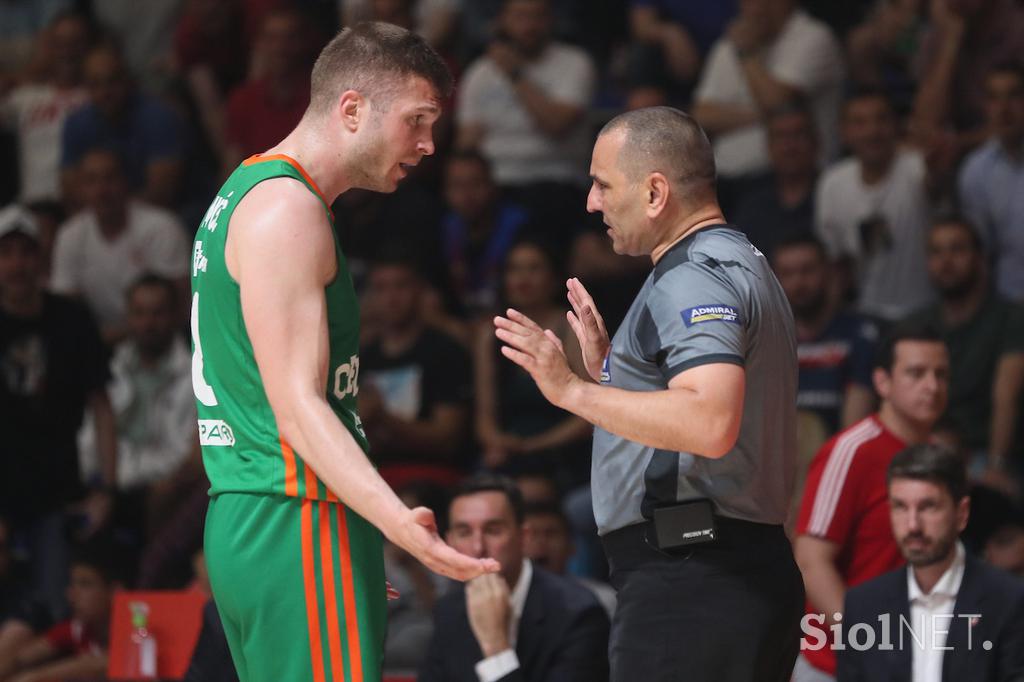 Crvena zvezda : Cedevita Olimpija, liga ABA, polfinale 3. tekma