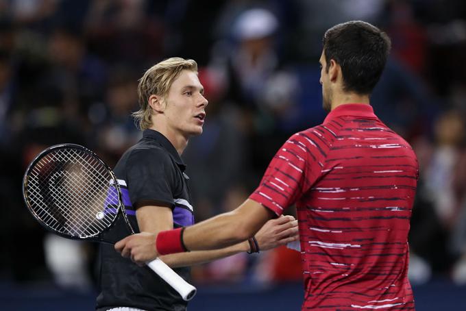 Novak Đoković je že tretjič v karieri premagal Denisa Šapovalova. | Foto: Gulliver/Getty Images