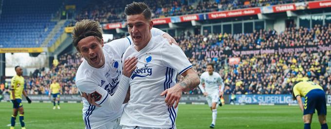 Stadion Parken v zdajšnji slovenski reprezentanci najbolje pozna Benjamin Verbič, saj si je več let služil kruh pri Köbenhavnu. V prijetnem spominu ga ima tudi njegov nekdanji trener Celja Simon Rožman, saj je leta 2001 z Rijeko v gosteh presenetil Köbenhavn in se uvrstil v skupinski del evropske lige. | Foto: Getty Images