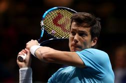 Bedene se je po skoraj 4-urnem dvoboju poslovil, Medvedjev zanesljivo