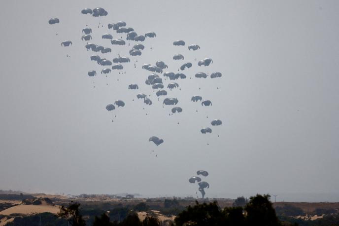 Humanitarna pomoč, Gaza | Na območju Gaze, kjer več kot dvema milijonoma Palestincev zaradi izraelske blokade grozi lakota, se je v zadnjih tednih zgodilo več incidentov pri razdeljevanju humanitarne pomoči. | Foto Reuters