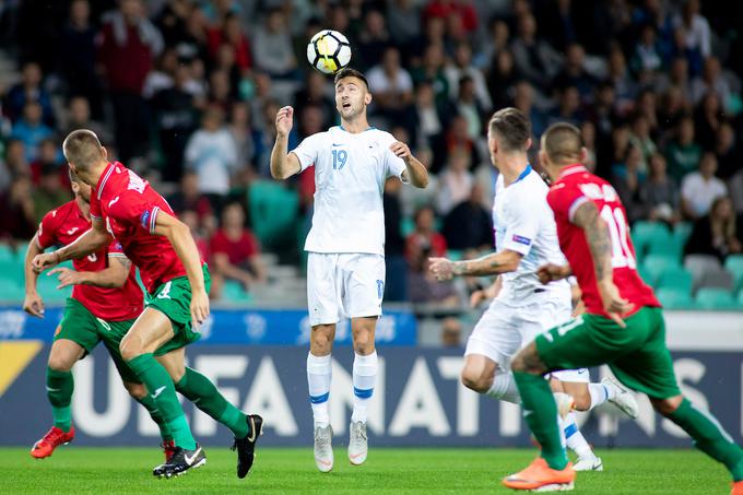 Andraž Šporar je začel v udarni enajsterici. | Foto: Urban Urbanc/Sportida