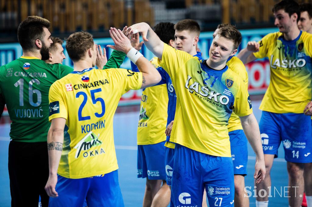 Celje Pivovarna Laško : PPD Zagreb, liga prvakov