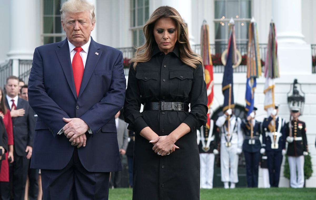 Donald Trump, Melania Trump | Če bo Donald Trump uspešen na volitvah novembra letos, bosta z Melanio lahko v Beli hiši ostala še štiri leta, vse do januarja 2025. | Foto Getty Images