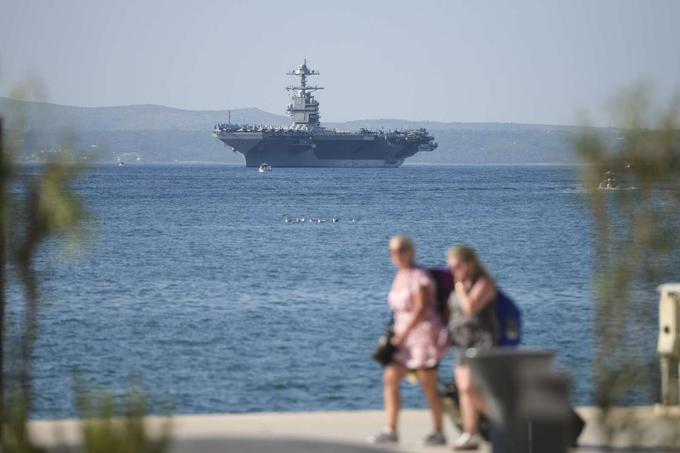 USS Gerald R. Ford | Foto: Matic Prevc/STA