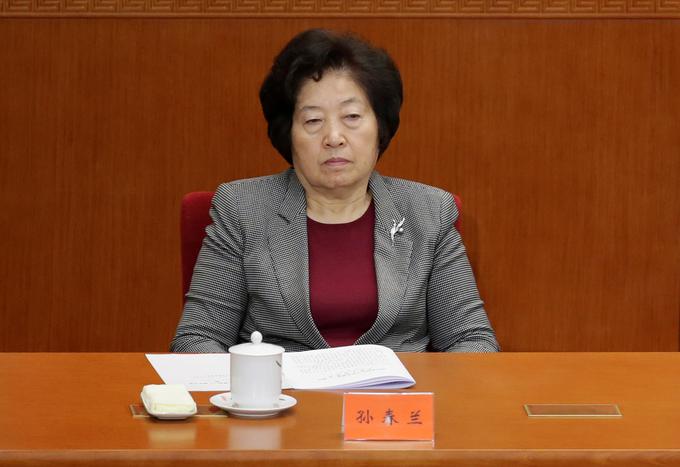 Sun Chunlan | Foto: Reuters