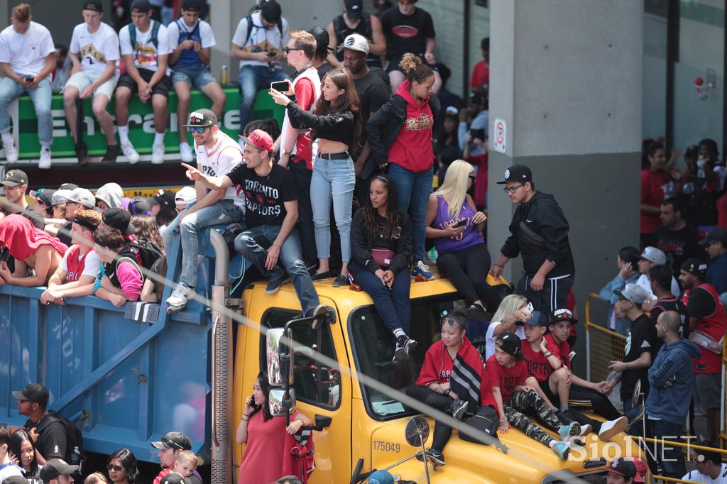 Slavje NBA naslova Toronto Raptors