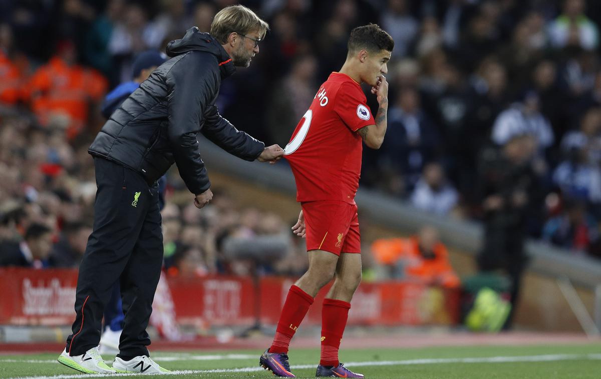 Jürgen Klopp, Philippe Coutinho | Foto Reuters