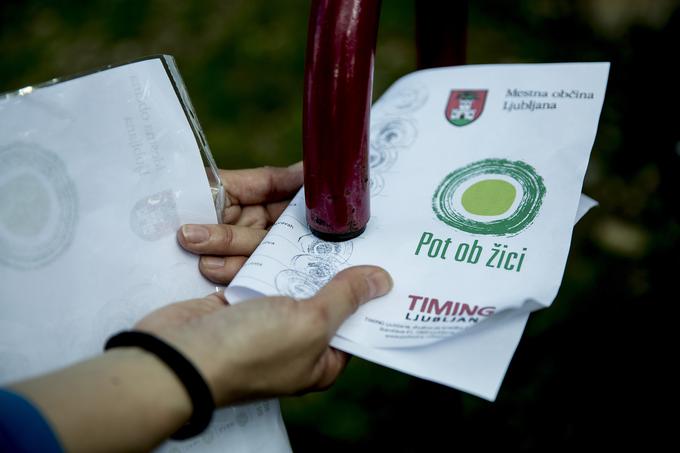 Druga možnost je žigosanje kartončka na stacionarnih žigih, ki so na kontrolnih točkah in na Golovcu. A blazinico za žigosanje je treba imeti s seboj. | Foto: Ana Kovač